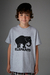 REMERA ELEPANTS KIDS GRIS MELANGE