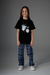 REMERA ASTRONAUTA KIDS NEGRO - tienda online