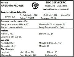 Argenta Red Ale - comprar online