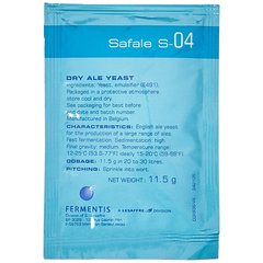 Levadura Fermentis Safale S-04