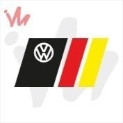 Adesivo Bandeira da Alemanha Vw Volkswagen s - comprar online