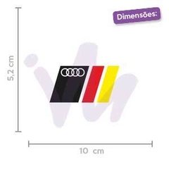 Adesivo Bandeira da Alemanha Audi na internet