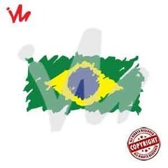 Adesivo Bandeira do Brasil na internet