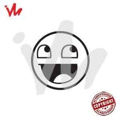 Adesivo Happy Face Emoticon - comprar online
