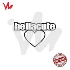 Adesivo Hellacute - comprar online