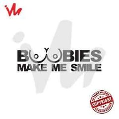 Adesivo Boobies Make me Smile - comprar online