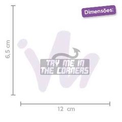 Adesivo Try Me in The Corners - comprar online
