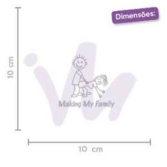 Adesivo Making My Family - comprar online