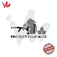 Adesivo Protect Your Nuts