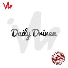 Adesivo Daily Driven - comprar online