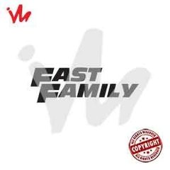 Adesivo Fast Family