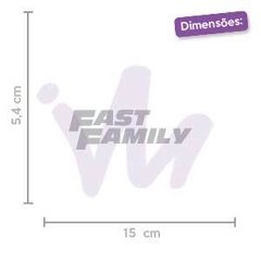 Adesivo Fast Family - comprar online
