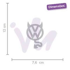 Adesivo Vw Devil Volkswagen na internet