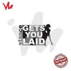 Adesivo Stance Get´s You Laid