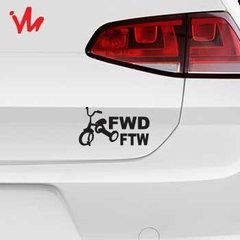 Adesivo FWD FTW na internet
