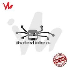 Adesivo I Hate Stickers - comprar online