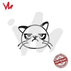 Adesivo Grumpy Cat