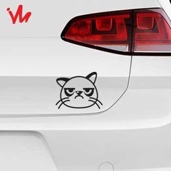 Adesivo Grumpy Cat na internet