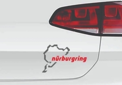 Adesivo Circuito Nurburgring 2 Cores - comprar online