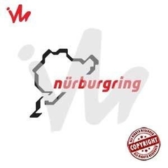 Adesivo Circuito Nurburgring 2 Cores Grande na internet
