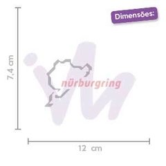 Adesivo Circuito Nurburgring 2 Cores na internet