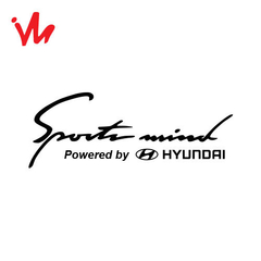Adesivo Sports Mind Powered by Hyundai