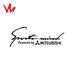 Adesivo Sports Mind Powered by MItsubishi - comprar online