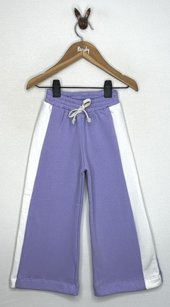 Pantalon nena frisa ancho con tira - Cod: 24240