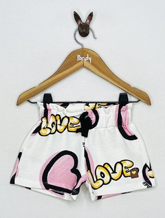 Short nena rustico estampado - Cod. 24745