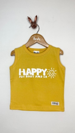 Remera bebe manga cero happy - Cod: 21807