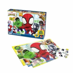 Spiderman puzzle lentes 100pz - comprar online