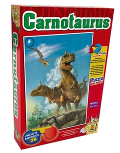 Puzzle 240 pz Carnotaurus 3D