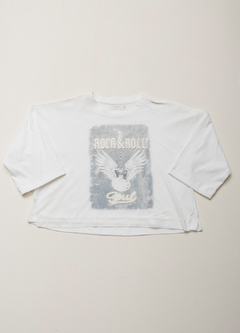 Remera Over Tull Rock - comprar online