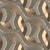 Papel de Parede 3D Geometrico Labirinto Fio Dourado 3m - comprar online