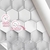Papel de Parede 3D Geometrico Colmeia Branca Decorativa 3m - comprar online
