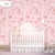 Papel de Parede Quarto Bebê Infantil Ursinho Rosa - comprar online