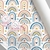 Papel de parede Infantil Aquarela desenhos coloridos 3m - comprar online