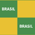 Papel De Parede Brasil Copa do Mundo Verde Amarelo 3m