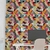 Imagem do Papel de parede lambe lambe efeito colagem colorida 3m