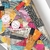 Papel de parede lambe lambe efeito colagem colorida 3m - comprar online