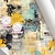 Papel de parede Lambe lambe efeito Colagem floral Vinil 3m - comprar online