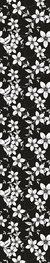 Papel De Parede Adesivo Lavável Flores Brancas 3m