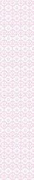 Papel de Parede Lavável Coroa Rosa Bebê com Branco - loja online