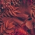 Papel de Parede Painel 3D Folhas Bananeira Vermelha