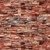 Papel de Parede Adesivo Lavável Pedra 3d Filete Marrom