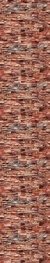 Papel de Parede Adesivo Lavável Pedra 3d Filete Marrom - loja online