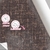 Papel de parede efeito tecido linho marrom Texturizado 3m - comprar online
