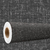 Papel de parede efeito tecido linho cinza escuro Vinil 3m - loja online