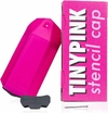 TINY PINK STENCIL CAP