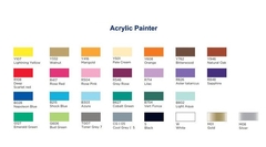 ACRYLIC PAINTER R546 GREY ROSE - Art Cans